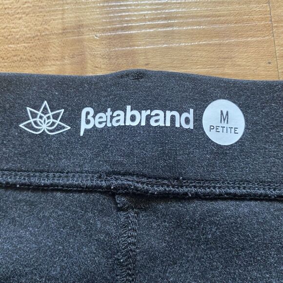 BETABRAND MP Gray Pull On Stretch Office Ponte Knit Pants Yoga Career Minimalist - Picture 9 of 15